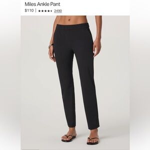 Vuori Women’s Miles Pant (L) - NEW WITH TAGS